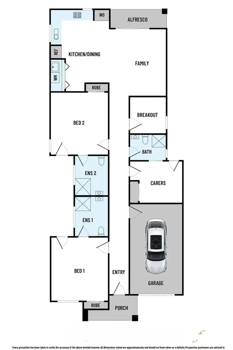Floorplan of Homely house listing, 18 Wallangara Boulevard, Harkness VIC 3337