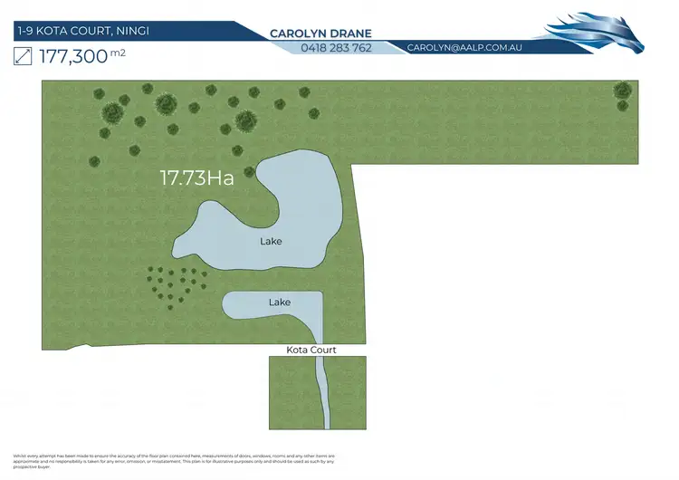 Floorplan of Homely land listing, LOT Lot 23, 1-9 Kota Court, Ningi QLD 4511