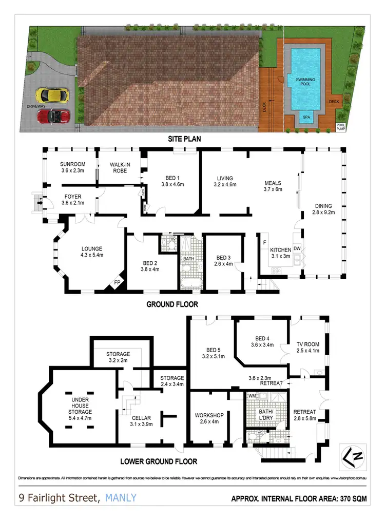 Floorplan of Homely house listing, 9 Fairlight Street, Manly NSW 2095