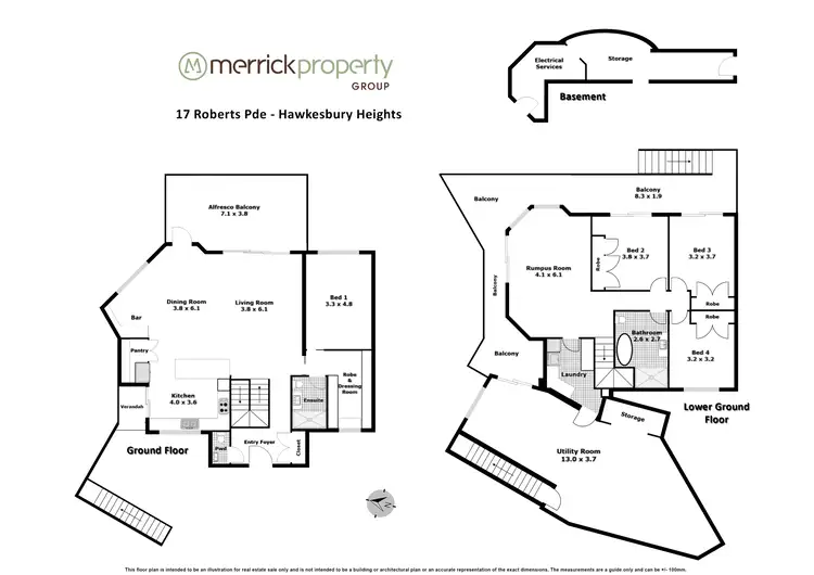 Floorplan of Homely house listing, 17 Roberts Parade, Hawkesbury Heights NSW 2777