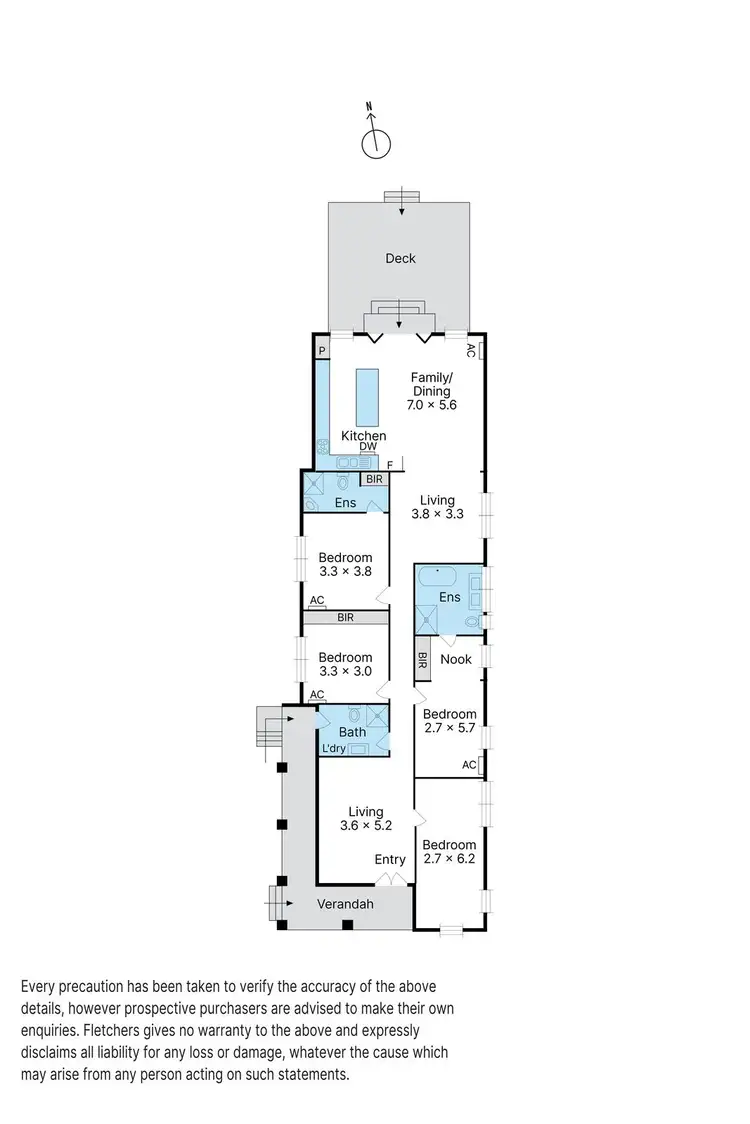 Floorplan of Homely house listing, 689 North Road, Carnegie VIC 3163