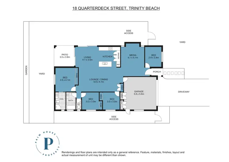 Floorplan of Homely house listing, 18 Quarterdeck Street, Trinity Beach QLD 4879