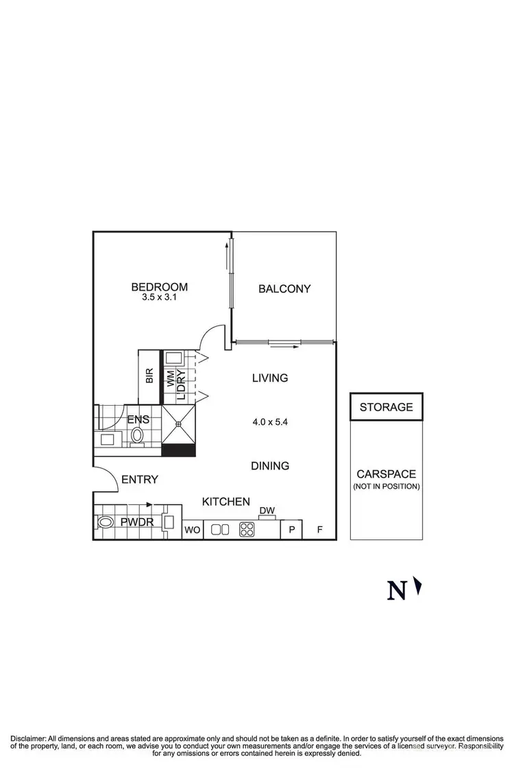 Floorplan of Homely apartment listing, G20/210 Reynolds Road, Doncaster East VIC 3109