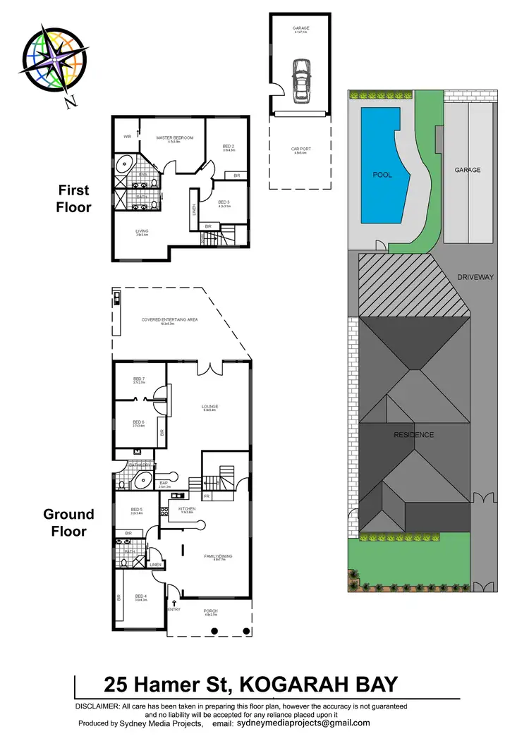 Floorplan of Homely house listing, 25 Hamer Street, Kogarah Bay NSW 2217