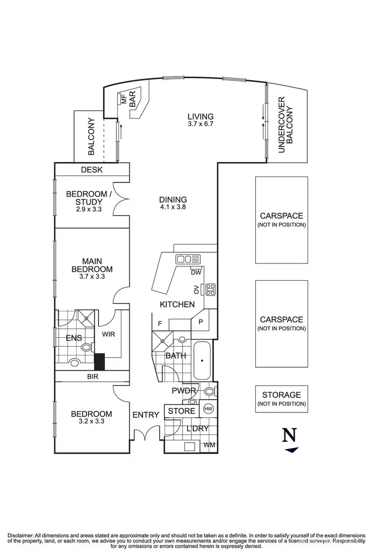Floorplan of Homely apartment listing, 6005/2 Sovereign Point Court, Doncaster VIC 3108