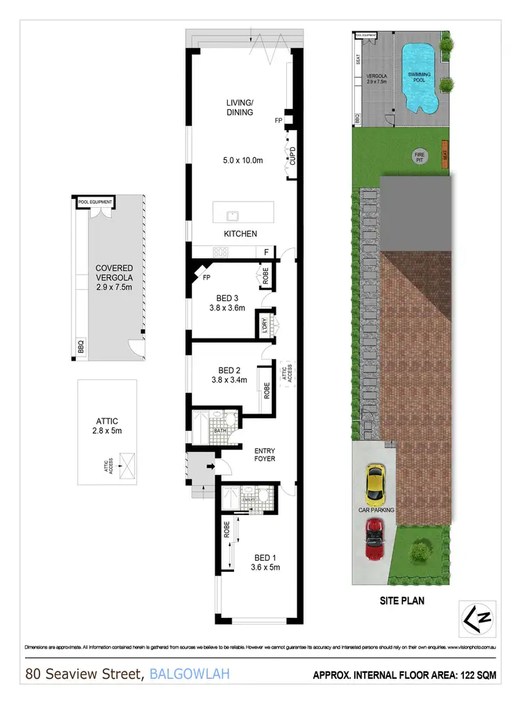 Floorplan of Homely house listing, 80 Seaview Street, Balgowlah NSW 2093