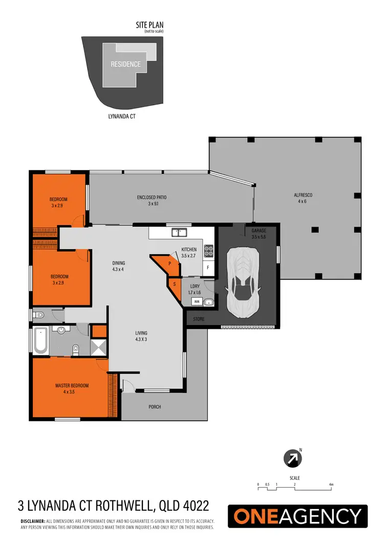 Floorplan of Homely house listing, 3 Lynanda Court, Rothwell QLD 4022