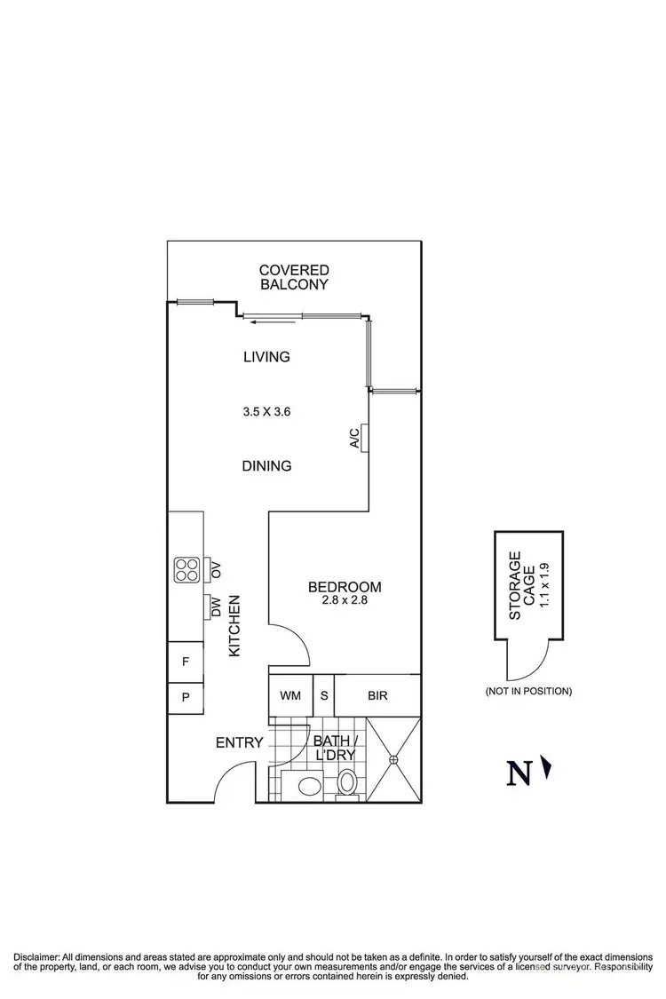 Floorplan of Homely apartment listing, 301/32 Lilydale Grove, Hawthorn East VIC 3123