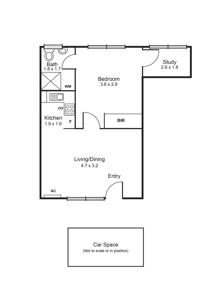 Floorplan of Homely apartment listing, 18/1 Kitmont Street, Murrumbeena VIC 3163
