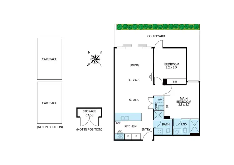 Floorplan of Homely apartment listing, G08/56 Myrtle Street, Ivanhoe VIC 3079