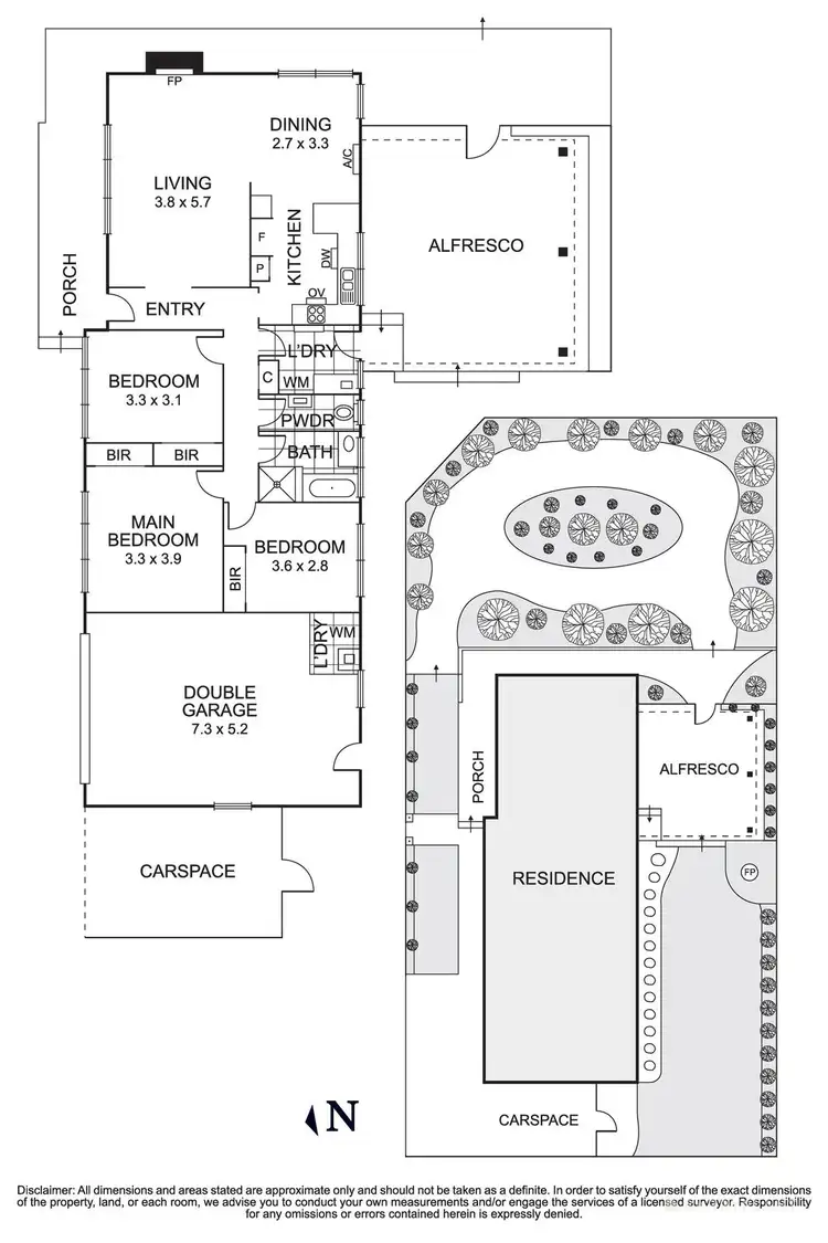 Floorplan of Homely house listing, 171 Warrandyte Road, Ringwood North VIC 3134