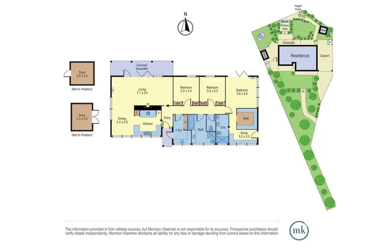 Floorplan of Homely house listing, 51 Glen Park Road, Eltham North VIC 3095