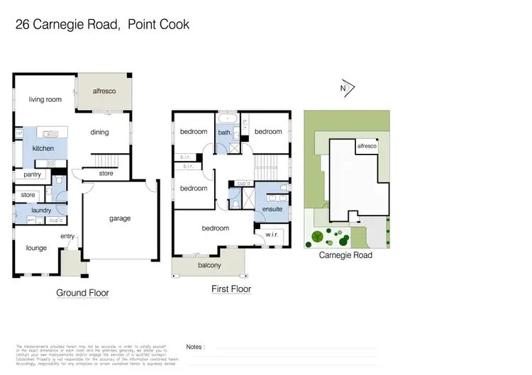Floorplan of Homely house listing, 26 Carnegie Road, Point Cook VIC 3030