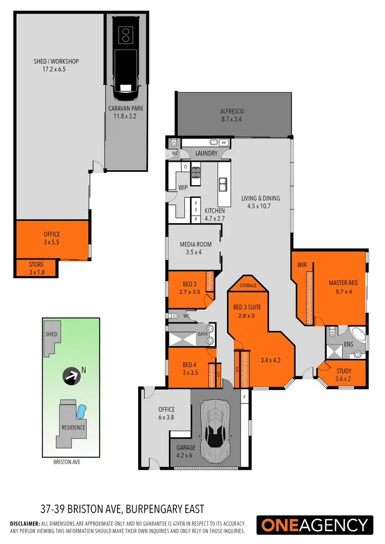 Floorplan of Homely house listing, 37-39 Briston Avenue, Burpengary East QLD 4505