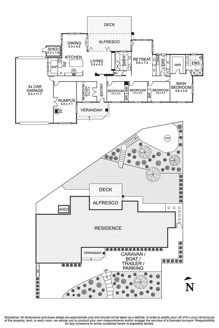 Floorplan of Homely house listing, 12 Magpie Court, Diamond Creek VIC 3089