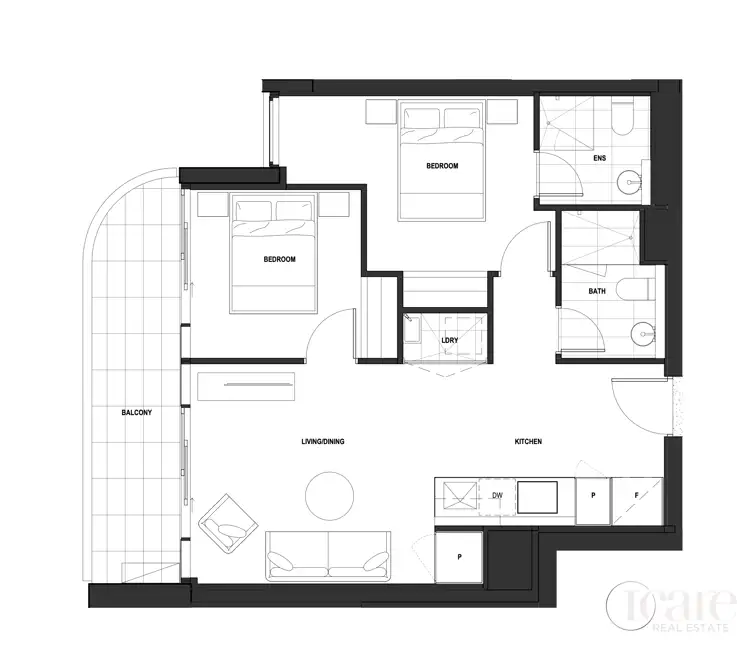Floorplan of Homely apartment listing, 36 Prospect Street, Box Hill VIC 3128