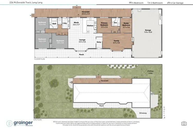 Floorplan of Homely house listing, 226 Mcdonalds Track, Lang Lang VIC 3984