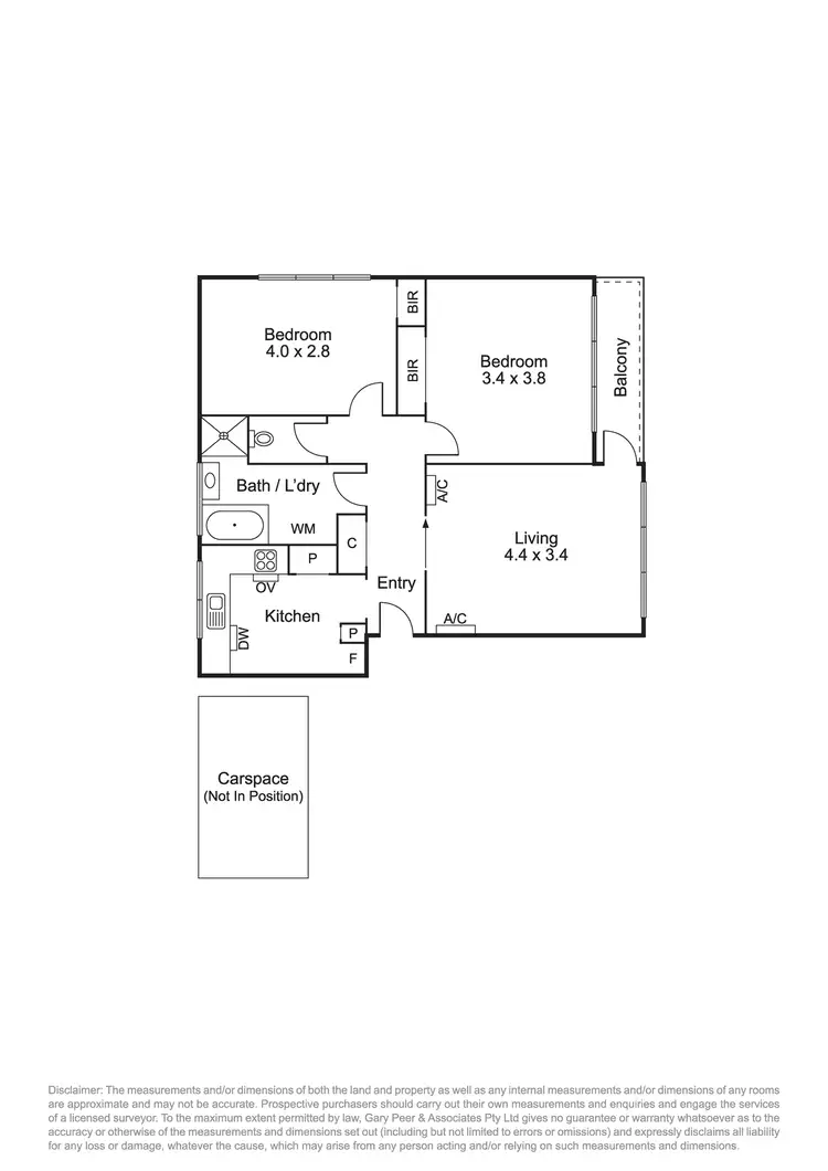 Floorplan of Homely apartment listing, 11/42 The Avenue, Balaclava VIC 3183