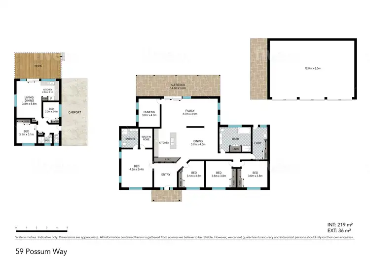 Floorplan of Homely rural property listing, 59 Possum Way, Kew NSW 2439