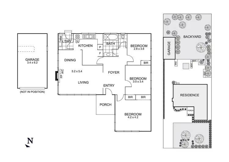 Floorplan of Homely house listing, 18 Ebb Street, Aspendale VIC 3195