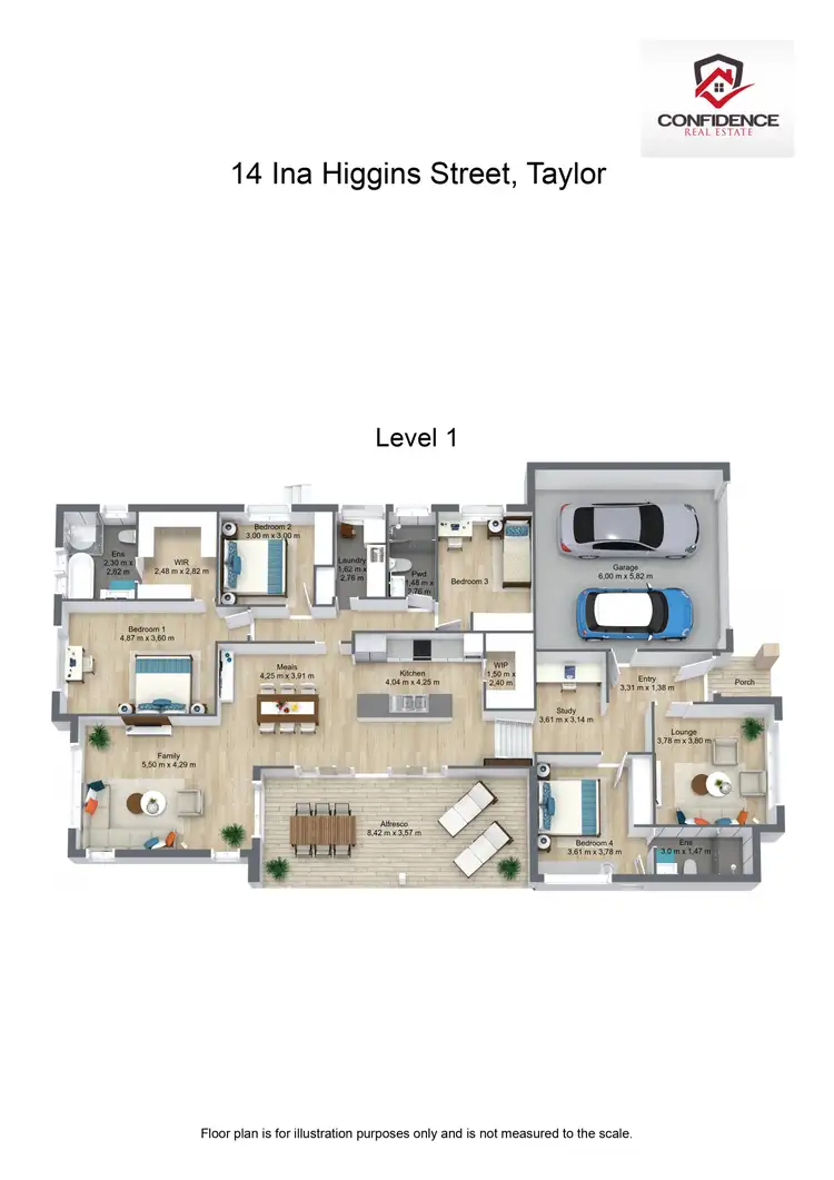 Floorplan of Homely house listing, 14 Ina Higgins Street, Taylor ACT 2913