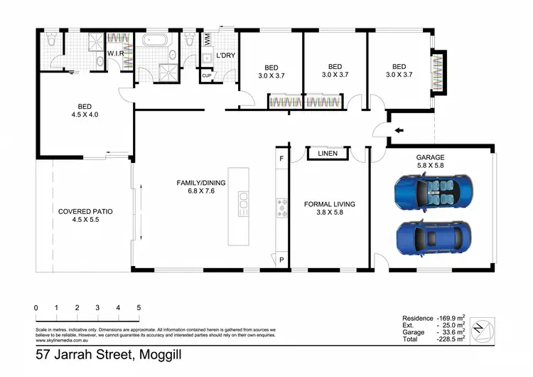 Floorplan of Homely house listing, 57 Jarrah Street, Moggill QLD 4070