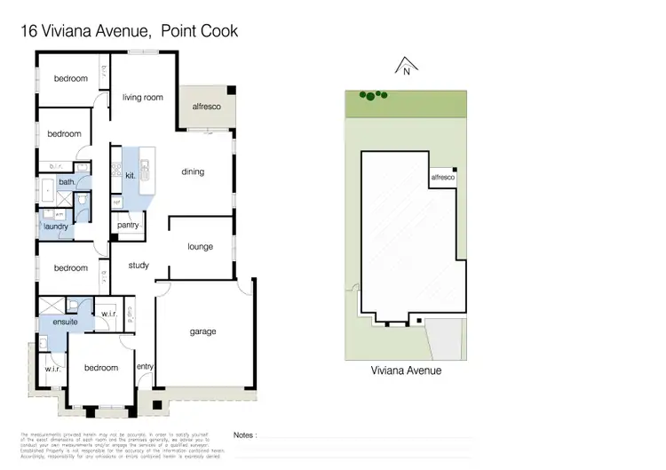 Floorplan of Homely house listing, 16 Viviana Avenue, Point Cook VIC 3030