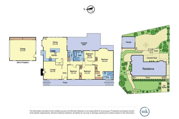 Floorplan of Homely house listing, 42 Everleigh Drive, Diamond Creek VIC 3089