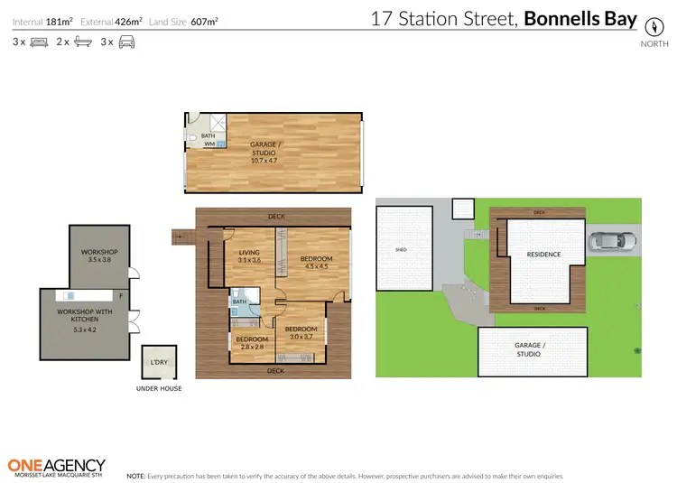 Floorplan of Homely house listing, 17 Station Street, Bonnells Bay NSW 2264