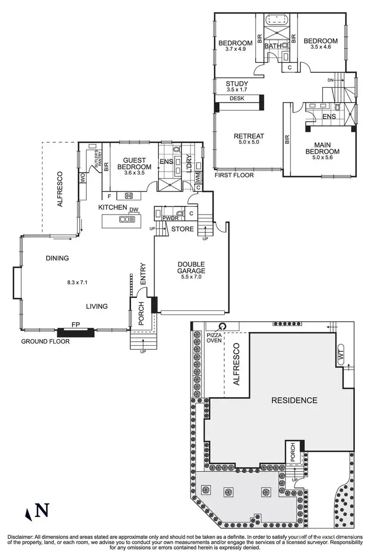Floorplan of Homely house listing, 54 Harold Street, Bulleen VIC 3105