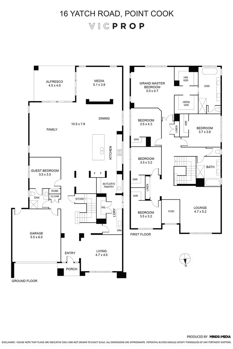 Floorplan of Homely house listing, 16 Yacht Road, Point Cook VIC 3030