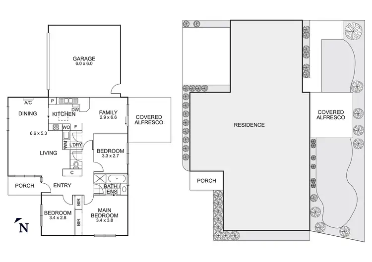 Floorplan of Homely unit listing, 21/61 Hughes Avenue, Edithvale VIC 3196