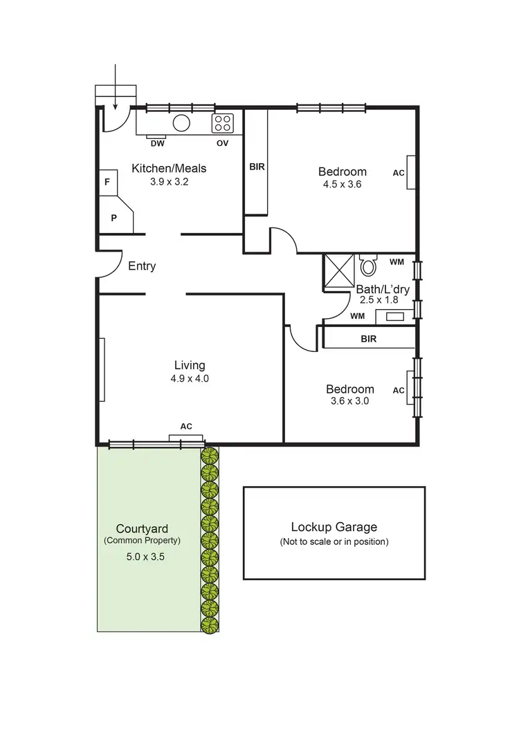 Floorplan of Homely apartment listing, 9/177-179 Koornang Road, Carnegie VIC 3163