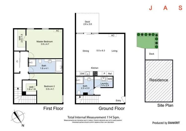 Floorplan of Homely townhouse listing, 4/185 Millers Road, Altona North VIC 3025