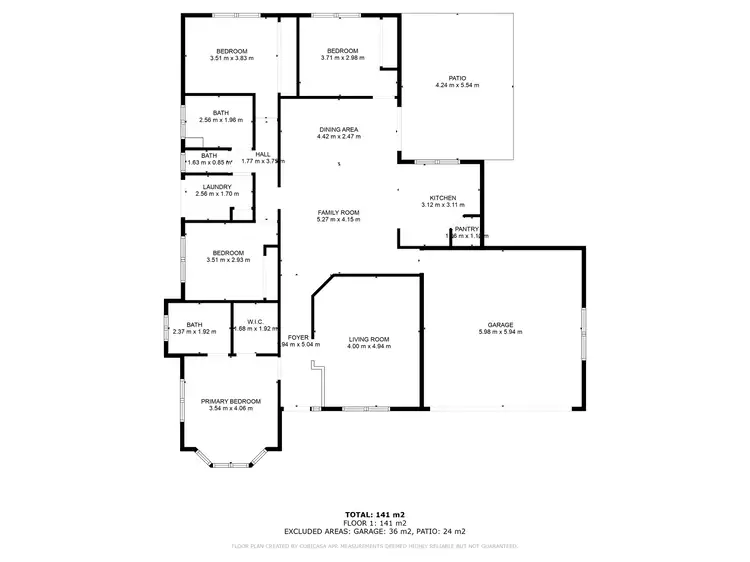 Floorplan of Homely house listing, 11 Callistemon Court, Southside QLD 4570