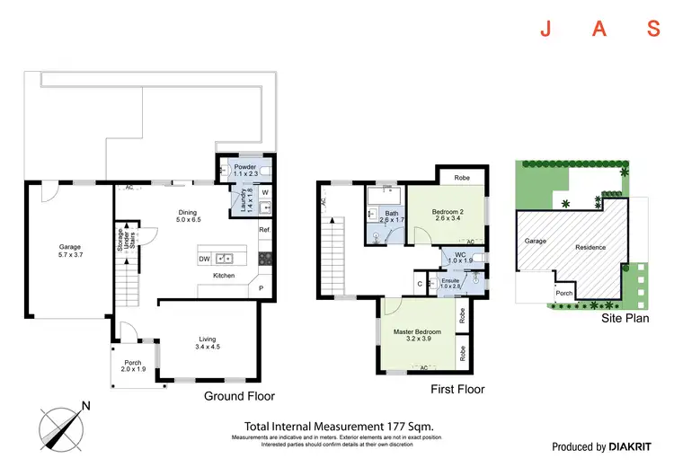 Floorplan of Homely townhouse listing, 2/24 Bishop Street, Kingsville VIC 3012