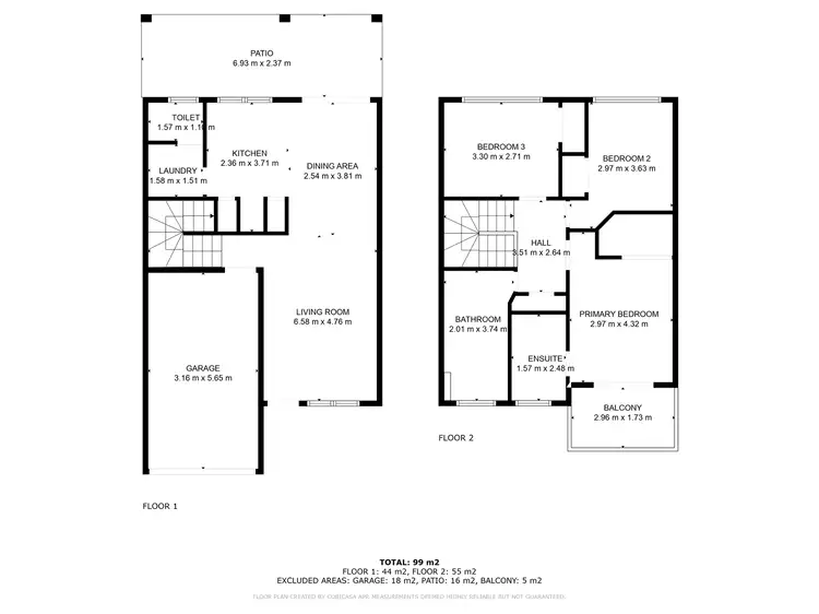 Floorplan of Homely townhouse listing, 5/350 Leitchs Road, Brendale QLD 4500