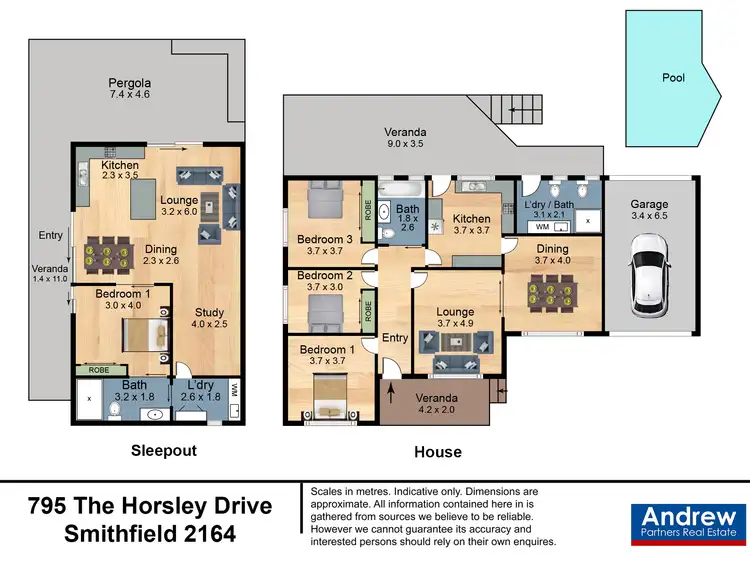 Floorplan of Homely house listing, 795 The Horsley Drive, Smithfield NSW 2164