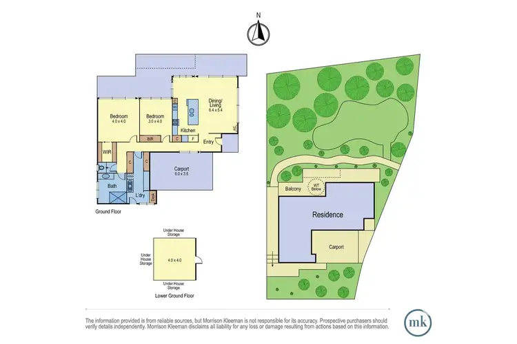 Floorplan of Homely house listing, 46 Ramptons Road, Eltham North VIC 3095