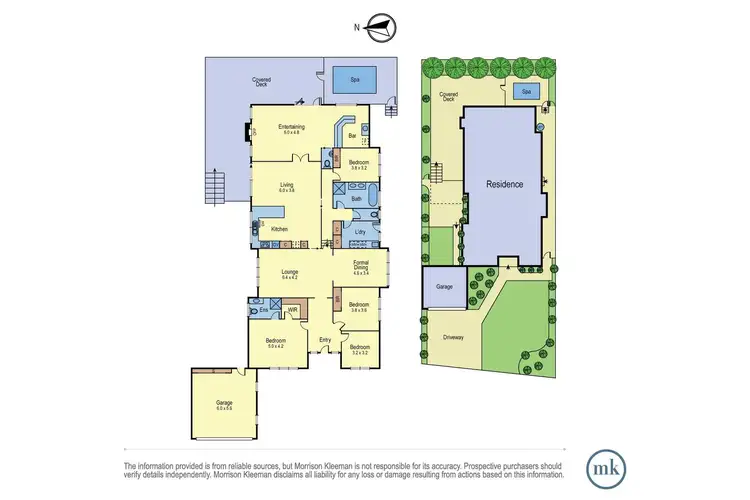 Floorplan of Homely house listing, 16 Ungara Close, Eltham North VIC 3095
