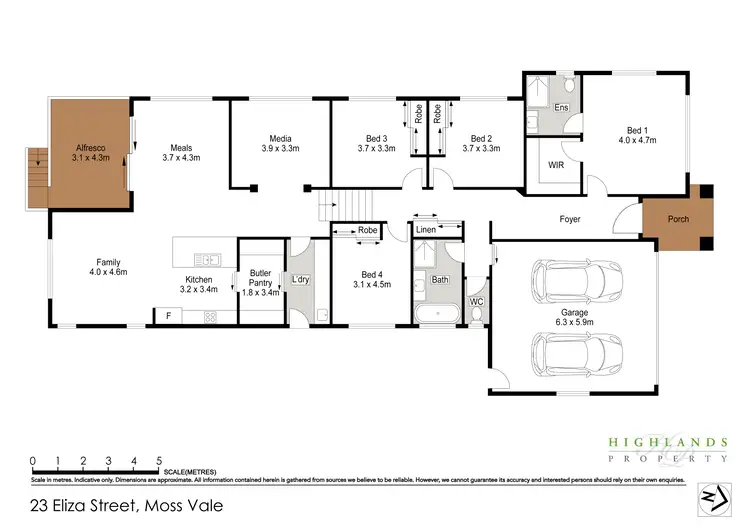 Floorplan of Homely house listing, 23 Eliza Street, Moss Vale NSW 2577