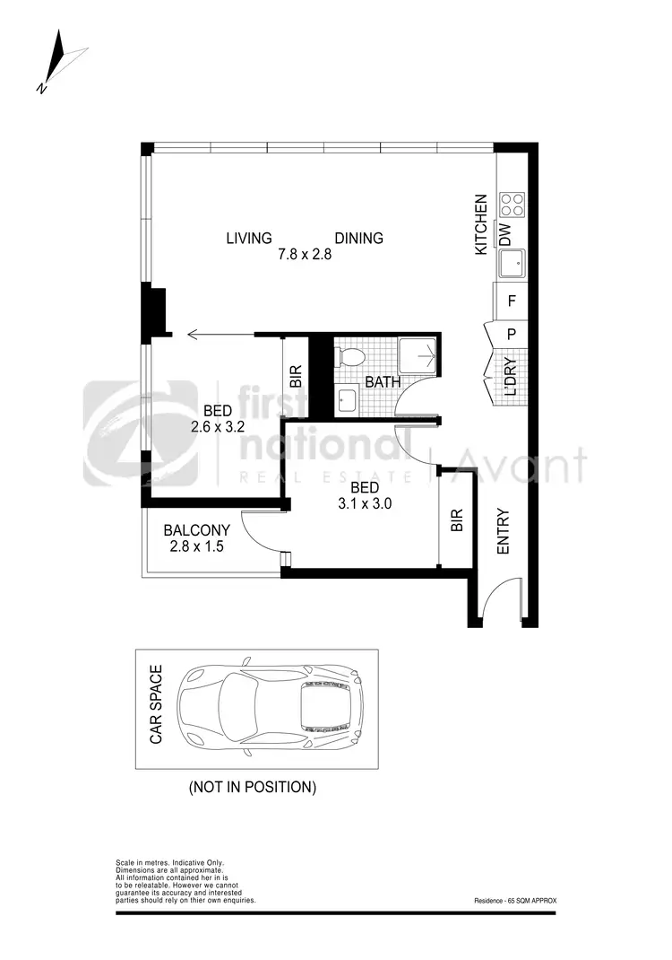 Floorplan of Homely unit listing, 2113/8 Pearl River Road, Docklands VIC 3008