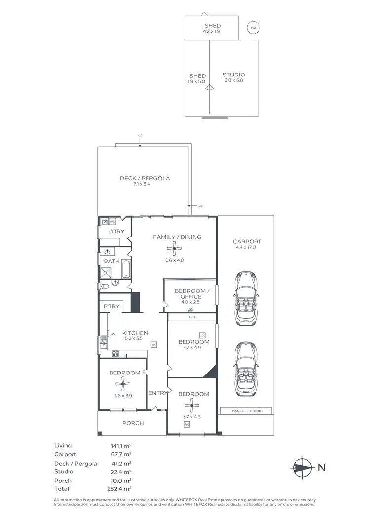 Floorplan of Homely house listing, 12 Daniels Road, Panorama SA 5041