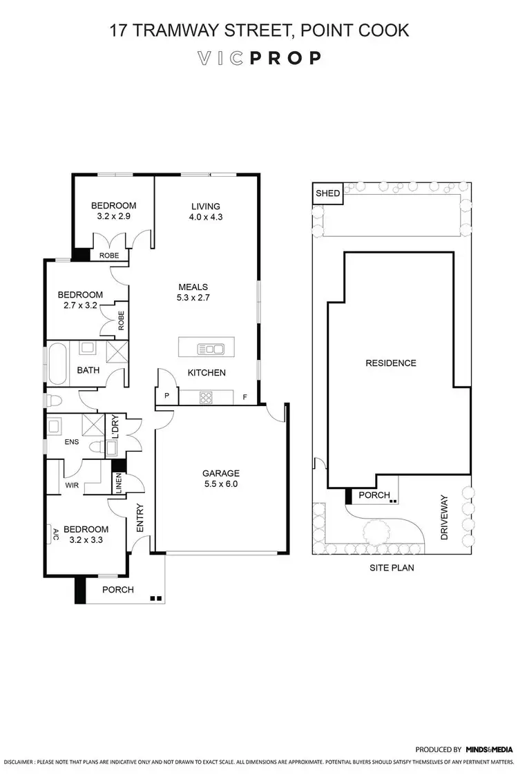 Floorplan of Homely house listing, 17 Tramway Street, Point Cook VIC 3030