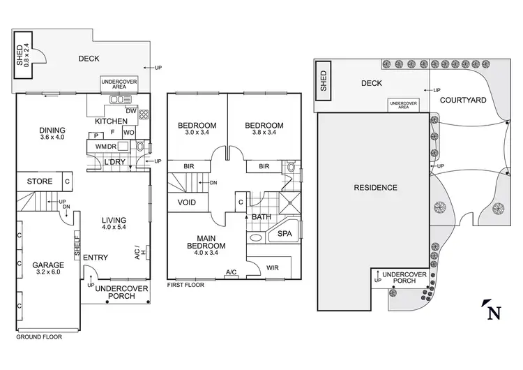 Floorplan of Homely townhouse listing, 5/7 Parkview Drive, Aspendale VIC 3195