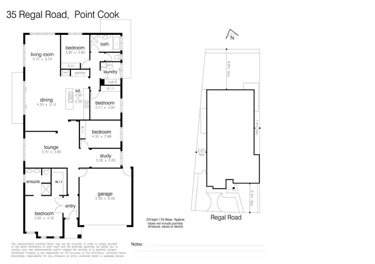 Floorplan of Homely house listing, 35 Regal Road, Point Cook VIC 3030