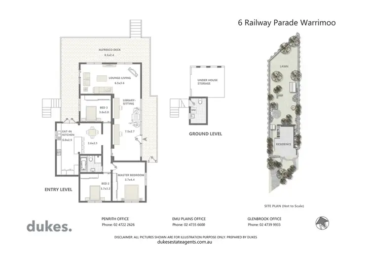 Floorplan of Homely house listing, 6 Railway Parade, Warrimoo NSW 2774
