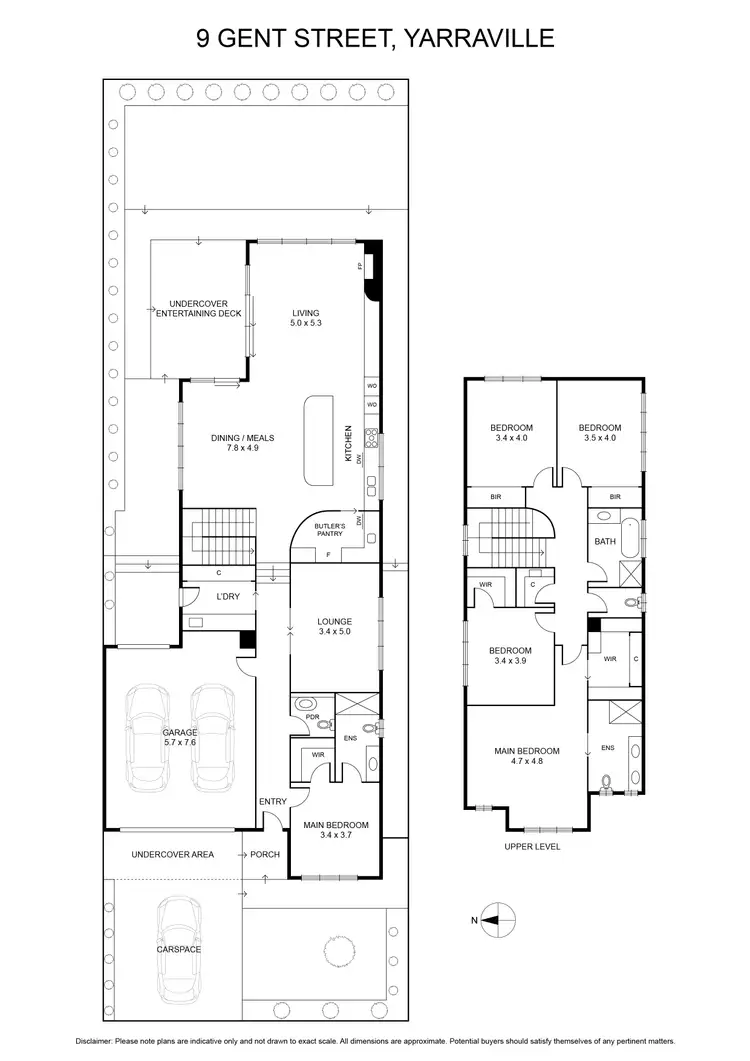 Floorplan of Homely house listing, 9 Gent Street, Yarraville VIC 3013