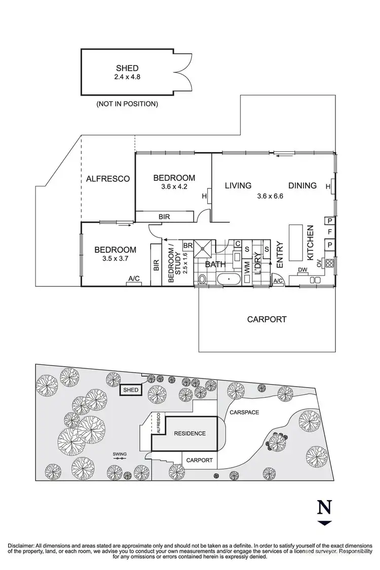 Floorplan of Homely house listing, 79 Scenic Crescent, Eltham North VIC 3095