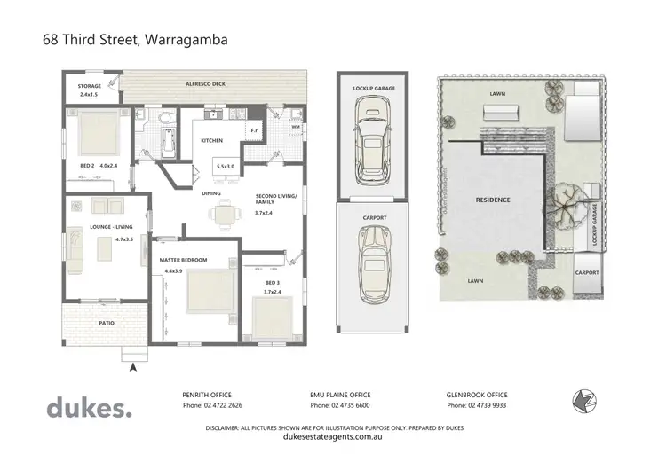 Floorplan of Homely house listing, 68 Third Street, Warragamba NSW 2752